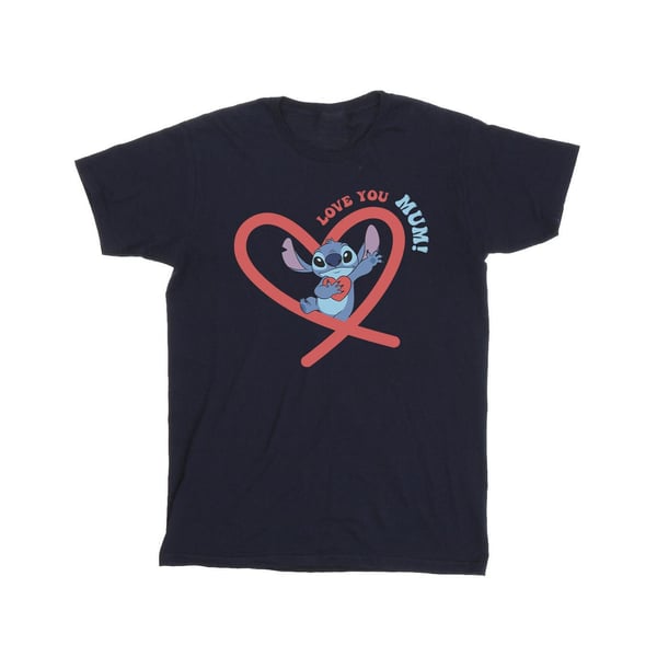 Disney Herr Lilo & Stitch Love You Mum T-Shirt