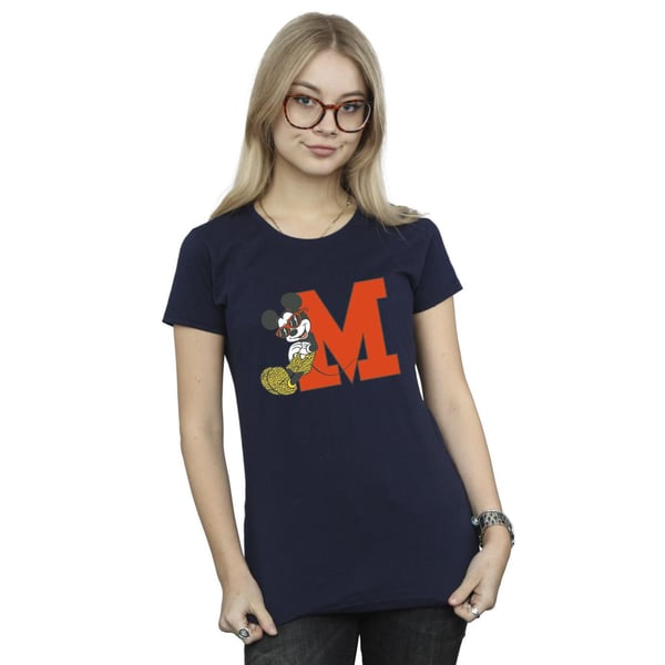 Disney Womens/Ladies Mickey Mouse Leopard Trousers Cotton T-Shirt