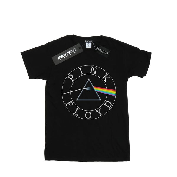 Pink Floyd Flickor Prism Circle Logotyp Bomulls T-shirt