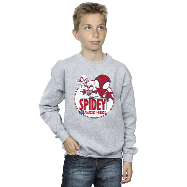 Marvel Boys Spidey And His Amazing Friends Circle Sweatshirt