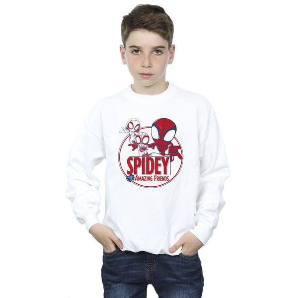 Marvel Boys Spidey And His Amazing Friends Circle Sweatshirt