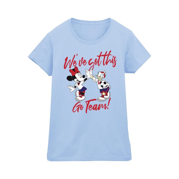 Disney Womens/Ladies Minnie Daisy We´ve Got This Cotton T-Shirt