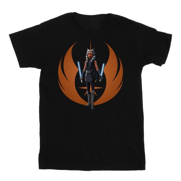 Star Wars Boys Clone Wars Ahsoka Rebel Pose T-Shirt