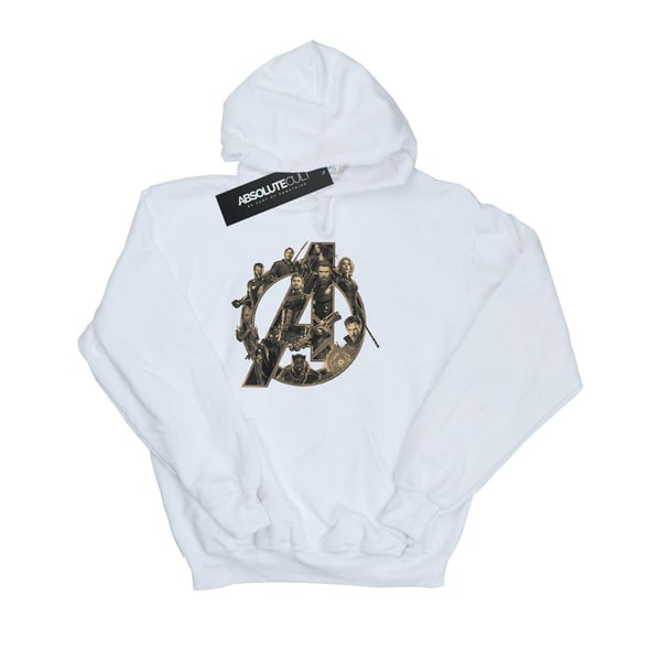 Marvel Womens/Ladies Avengers Infinity War Marvel Logo Hoodie