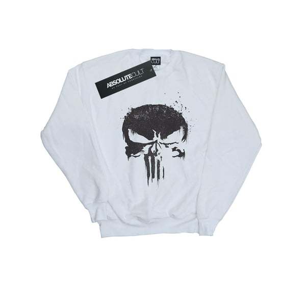 Marvel Womens/Ladies The Punisher TV Skull Logo Sweatshirt