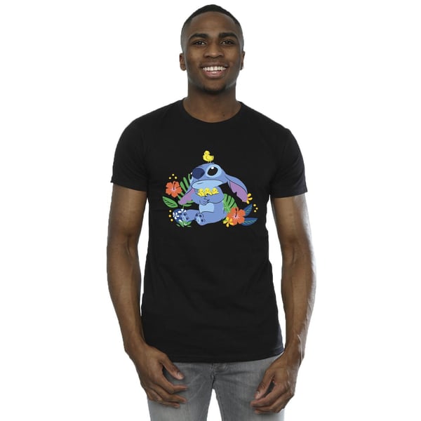 Disney Mens Lilo & Stitch Birds T-Shirt