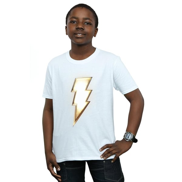 DC Comics Boys Shazam Bolt Logo T-Shirt