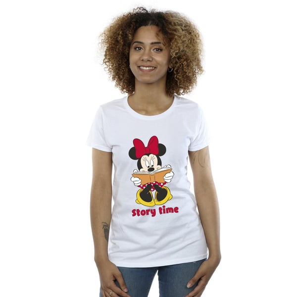 Disney Womens/Ladies Minnie Mouse Story Time Cotton T-Shirt
