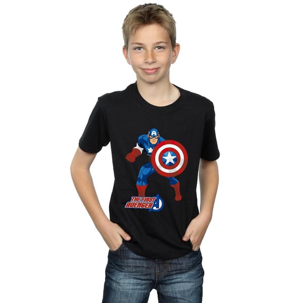 Captain America Boys The First Avenger T-Shirt