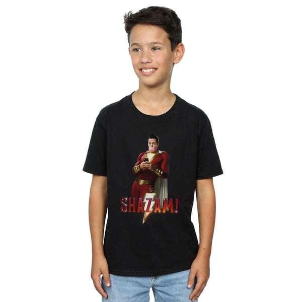 DC Comics Boys Shazam Bubble Gum T-Shirt