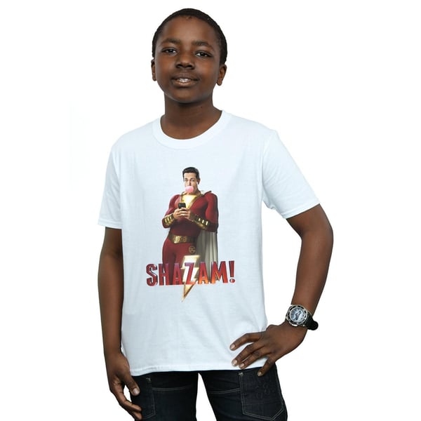 DC Comics Boys Shazam Bubble Gum T-Shirt