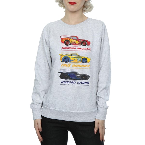Disney Womens/Ladies Cars Racer Profile Sweatshirt