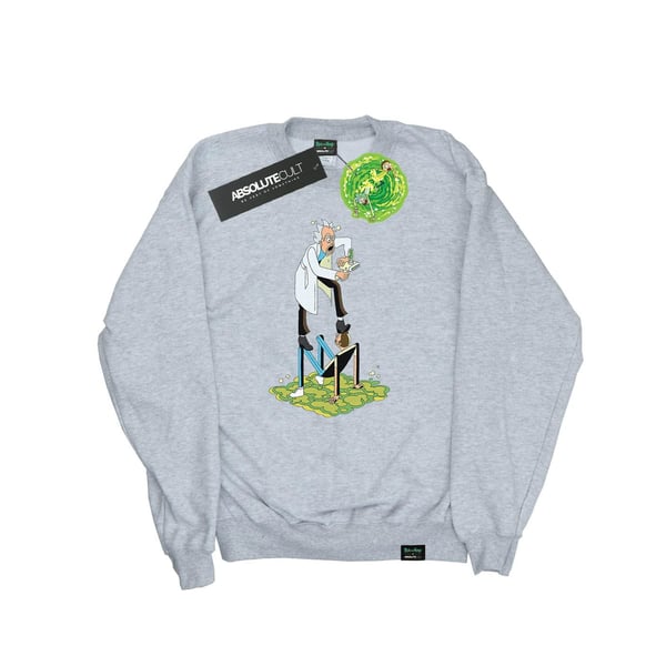 Rick And Morty Womens/Ladies Stylised Characters Sweatshirt