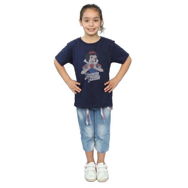 Disney Princess Girls Snow White Apple Cotton T-Shirt