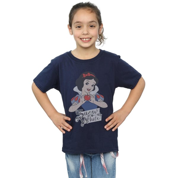 Disney Princess Girls Snow White Apple Cotton T-Shirt