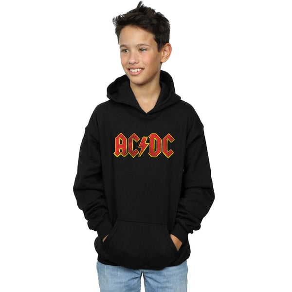 AC/DC Boys Distressed Logo Hoodie