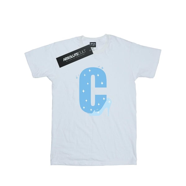 Disney Girls Alphabet C Is For Cinderella Cotton T-Shirt