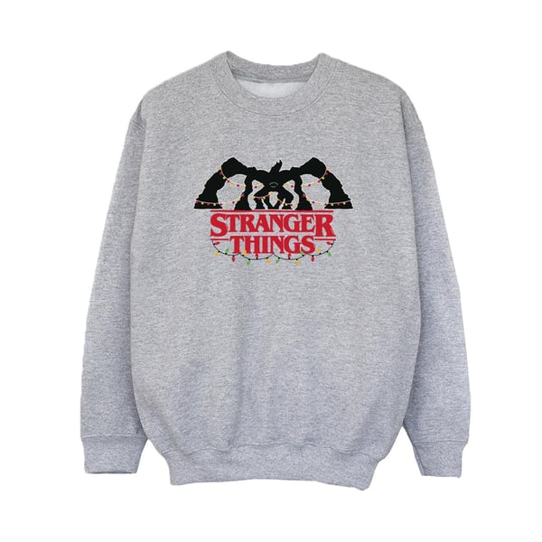 Netflix Pojkar Stranger Things Demogorgon Julbelysning Tröja