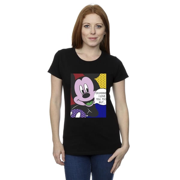 Disney Womens/Ladies Mickey Mouse Oh Minnie Pop Art Cotton T-Shirt