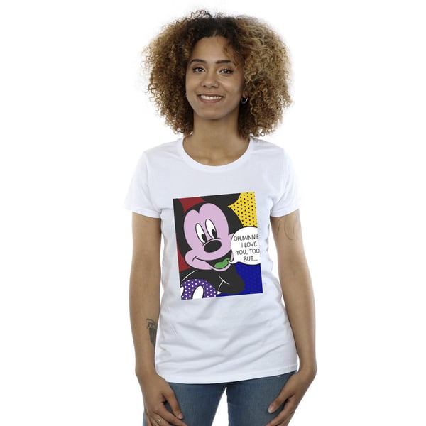Disney Womens/Ladies Mickey Mouse Oh Minnie Pop Art Cotton T-Shirt