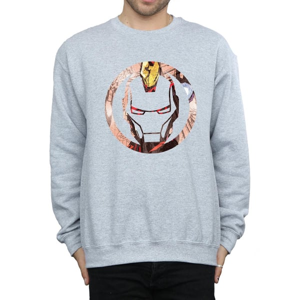 Iron Man Mens Montage Sweatshirt