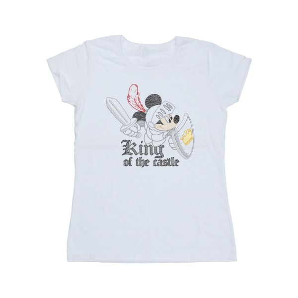 Disney Womens/Ladies Mickey Mouse King Of The Castle Cotton T-Shirt
