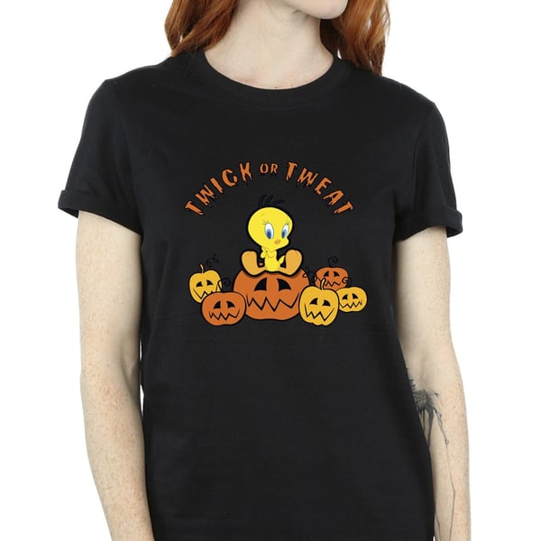 Looney Tunes Womens/Ladies Twick Or Tweat Cotton Boyfriend T-Shirt