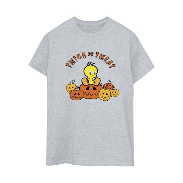 Looney Tunes Womens/Ladies Twick Or Tweat Cotton Boyfriend T-Shirt