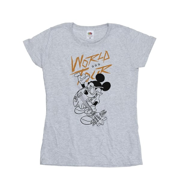 Disney naisten Mikki Hiiri World Tour Line -puuvillapaita