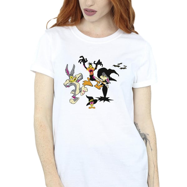 Looney Tunes Womens/Ladies Halloween Friends Cotton Boyfriend T-Shirt