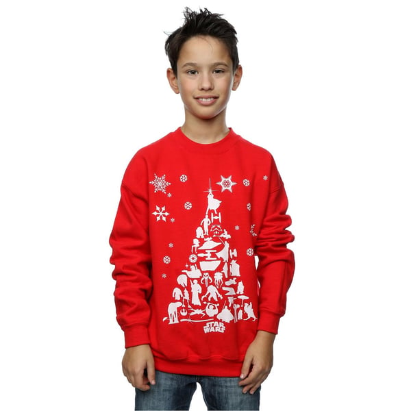 Star Wars Boys Christmas Tree Sweatshirt