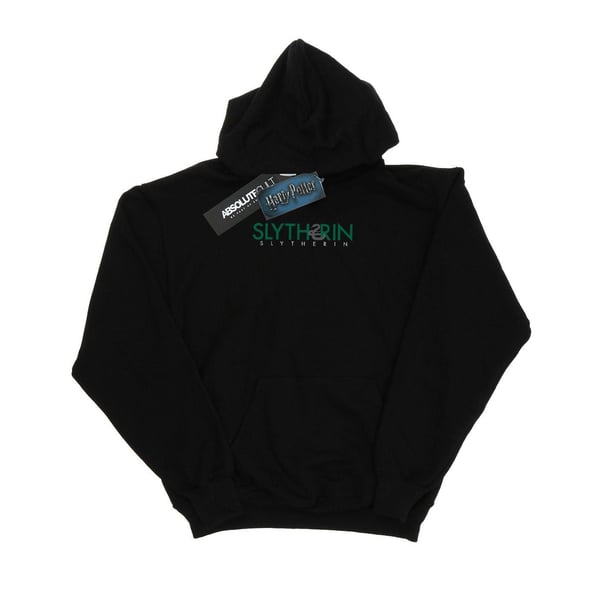 Harry Potter Womens/Ladies Slytherin Text Hoodie