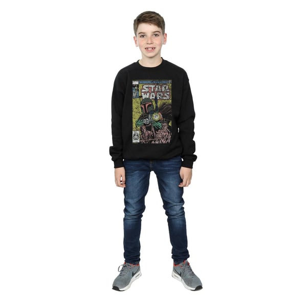 Star Wars Boys Boba Fett Comic Sweatshirt