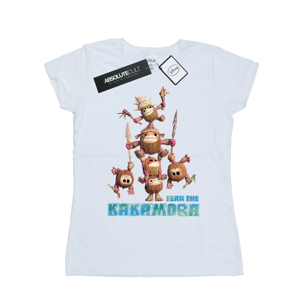 Disney Womens/Ladies Moana Fear The Kakamora Cotton T-Shirt