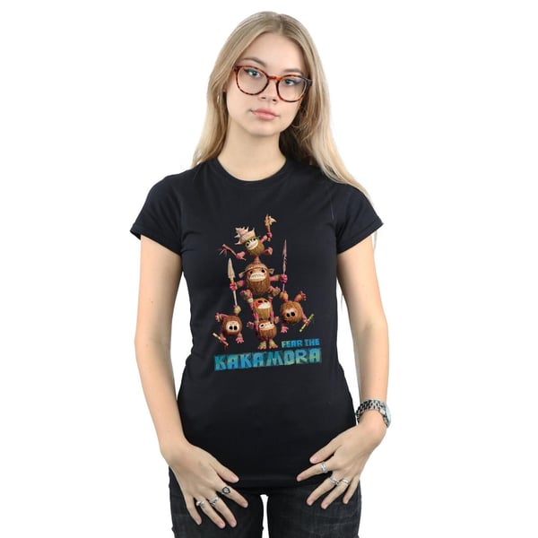 Disney Womens/Ladies Moana Fear The Kakamora Cotton T-Shirt