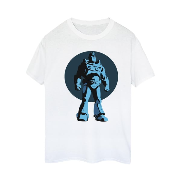 Disney Womens/Ladies Lightyear Buzz Standing Circle Cotton Boyfriend T-Shirt