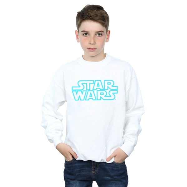 Star Wars Boys Neon Sign Logo Sweatshirt