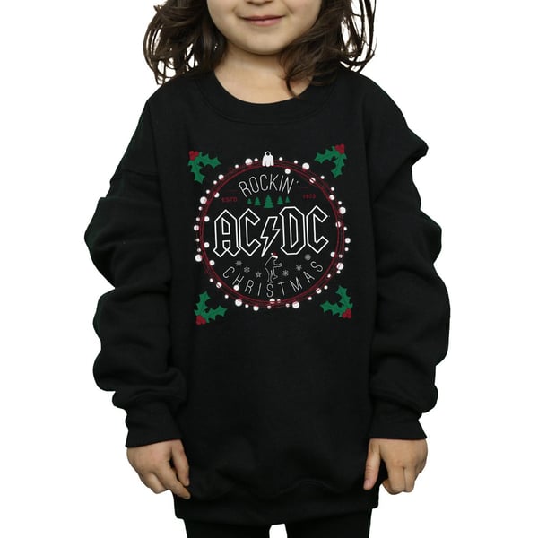 AC/DC Girls Christmas Circle Sweatshirt