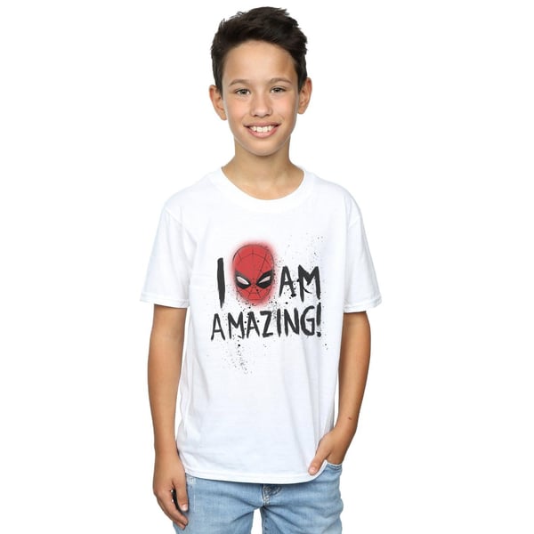 Marvel Boys Spider-Man I Am Amazing T-Shirt