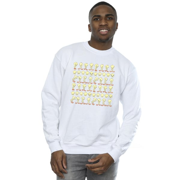 Looney Tunes Mens Tweety Repeat Sweatshirt