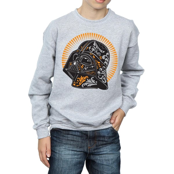 Star Wars Boys Darth Vader Dia De Los Muertos Sweatshirt
