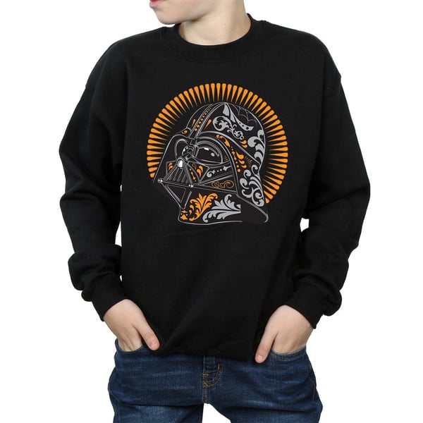 Star Wars Boys Darth Vader Dia De Los Muertos Sweatshirt