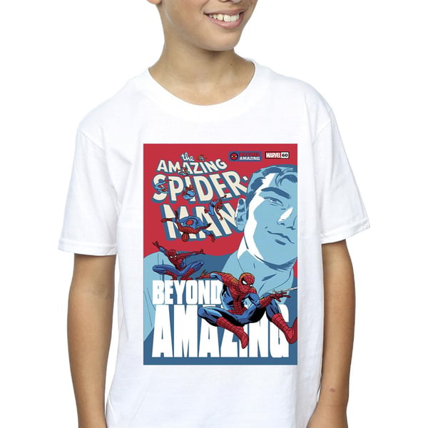 Marvel Boys Spider-Man Beyond Amazing Cover T-Shirt