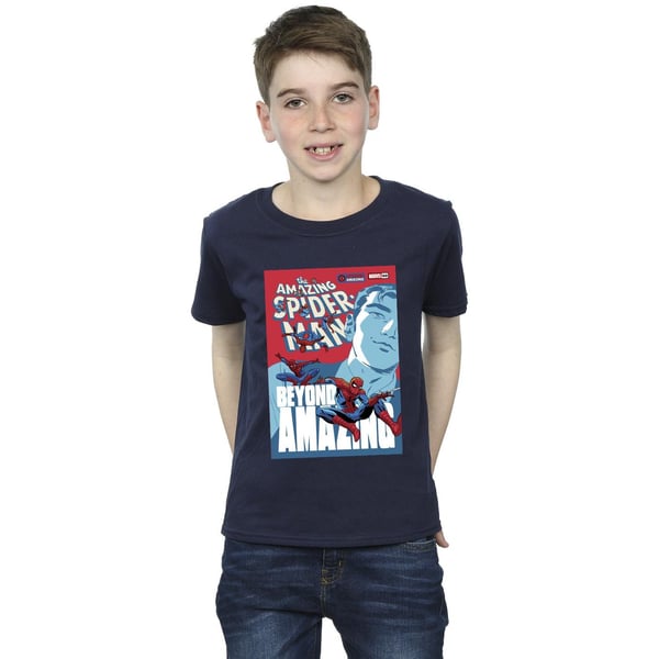 Marvel Boys Spider-Man Beyond Amazing Cover T-Shirt