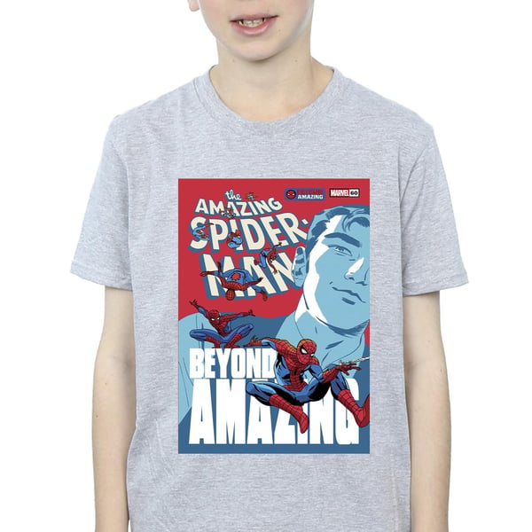 Marvel Boys Spider-Man Beyond Amazing Cover T-Shirt