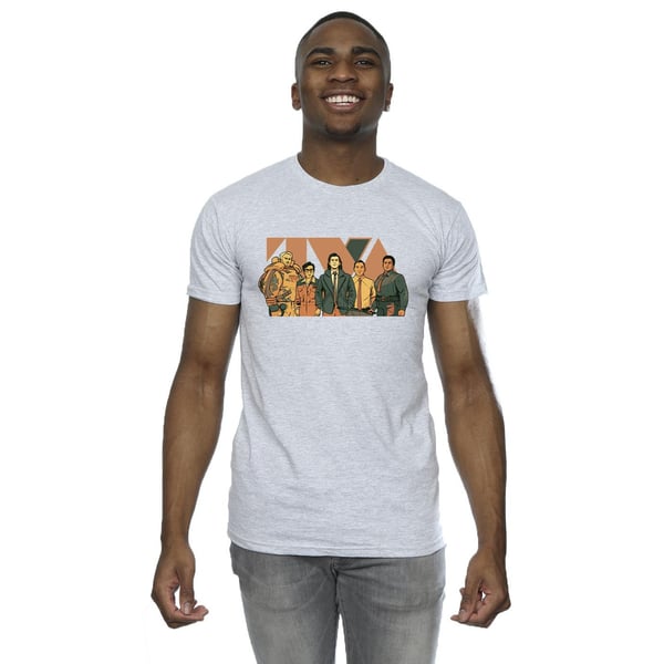 Marvel Mens Loki TVA Group T-Shirt