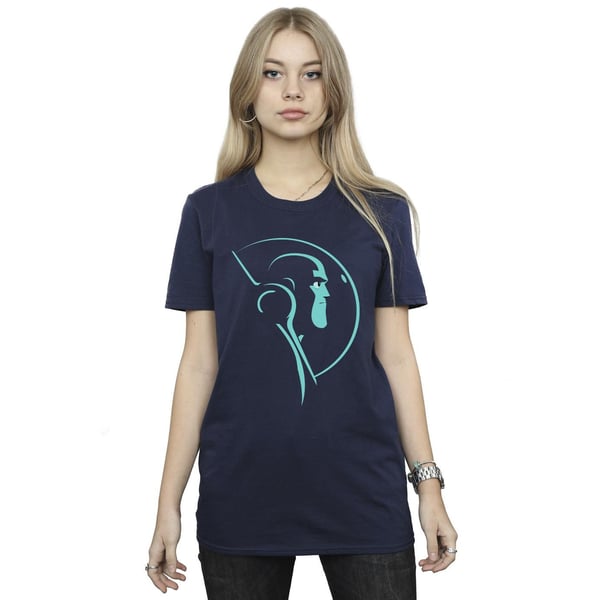 Disney Womens/Ladies Lightyear Space Helmet Stare Cotton Boyfriend T-Shirt