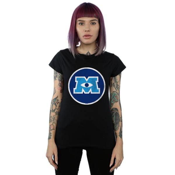 Disney Womens/Ladies Monsters University Monster Emblem Cotton T-Shirt