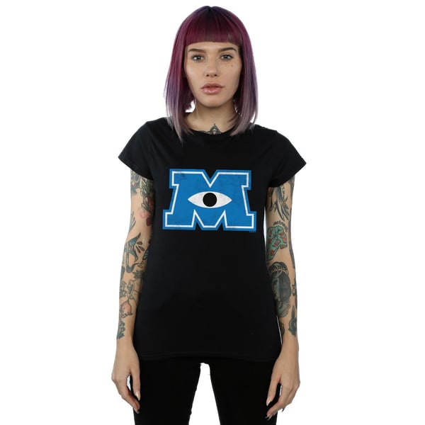 Disney Womens/Ladies Monsters University Monster M Cotton T-Shirt