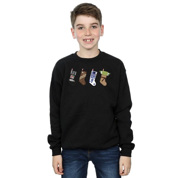 Star Wars Boys Christmas Stockings Sweatshirt